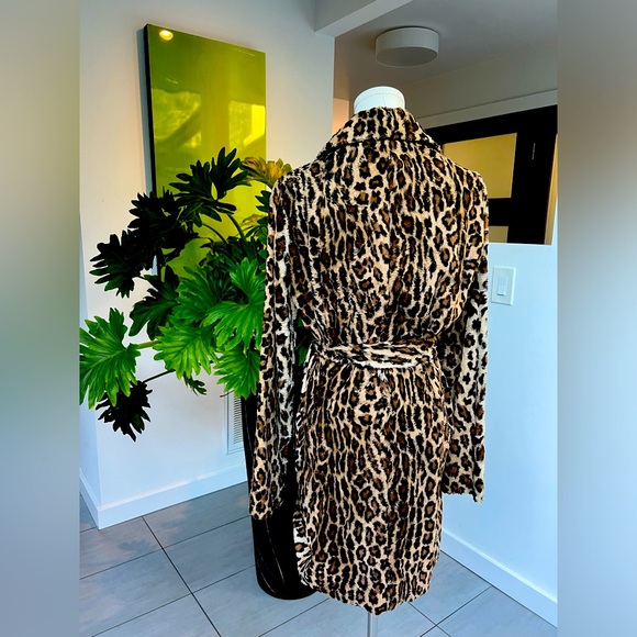 Graham & Spencer Faux Fur Trench Coat - Picture 3 of 6